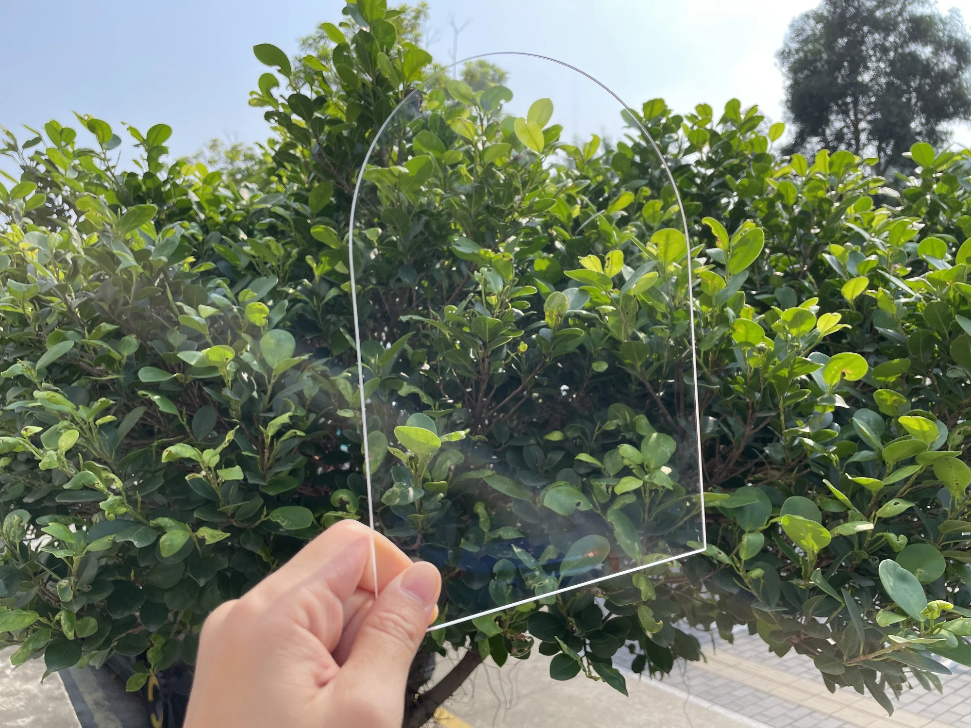 Blank Transparent Arch Acrylic Stand Table Number Sign for DIY Birthday Bridal Shower Party Wedding Anniversary