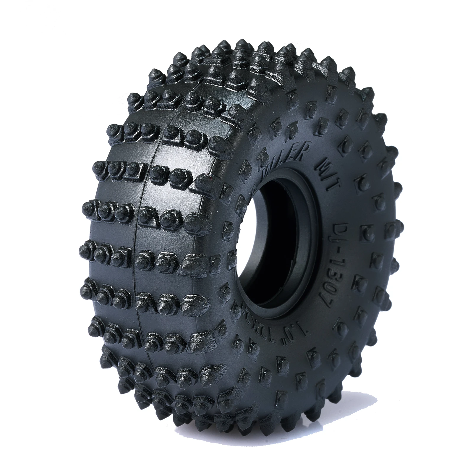 1.0 핀 타이어, 슈퍼 소프트 점착성 락 크롤러 타이어, TRX4M 1/18 1/24 RC 크롤러 자동차 축 SCX24 FMS FCX24 AX24 업그레이드, 72*27mm