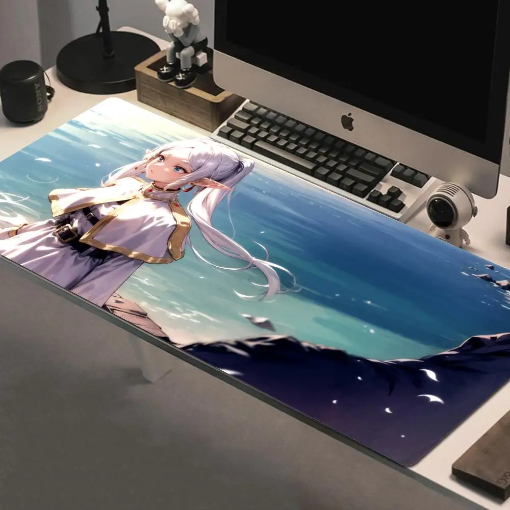 Computer Keyboard Funeral Hot Anime Frieren At The Funeral Mousepad Large Gaming Mouse Pad ...