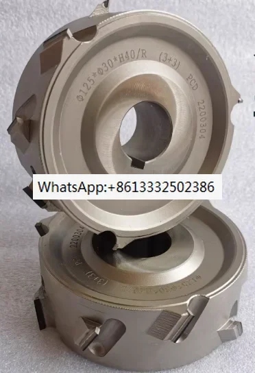 

High Quality 1 Pair (L+R) D80*d20*H50mm PCD Pre Milling Cutter Diamond for NANXING Woodworking Edge Banding Machine