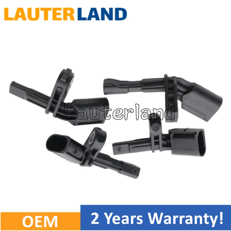 WHT003856 WHT003857 WHT003858 WHT003859 Passat B6 Jetta Golf MK5 MK6 Touran Tiguan 용 새로운 4pcs ABS 속도 센서