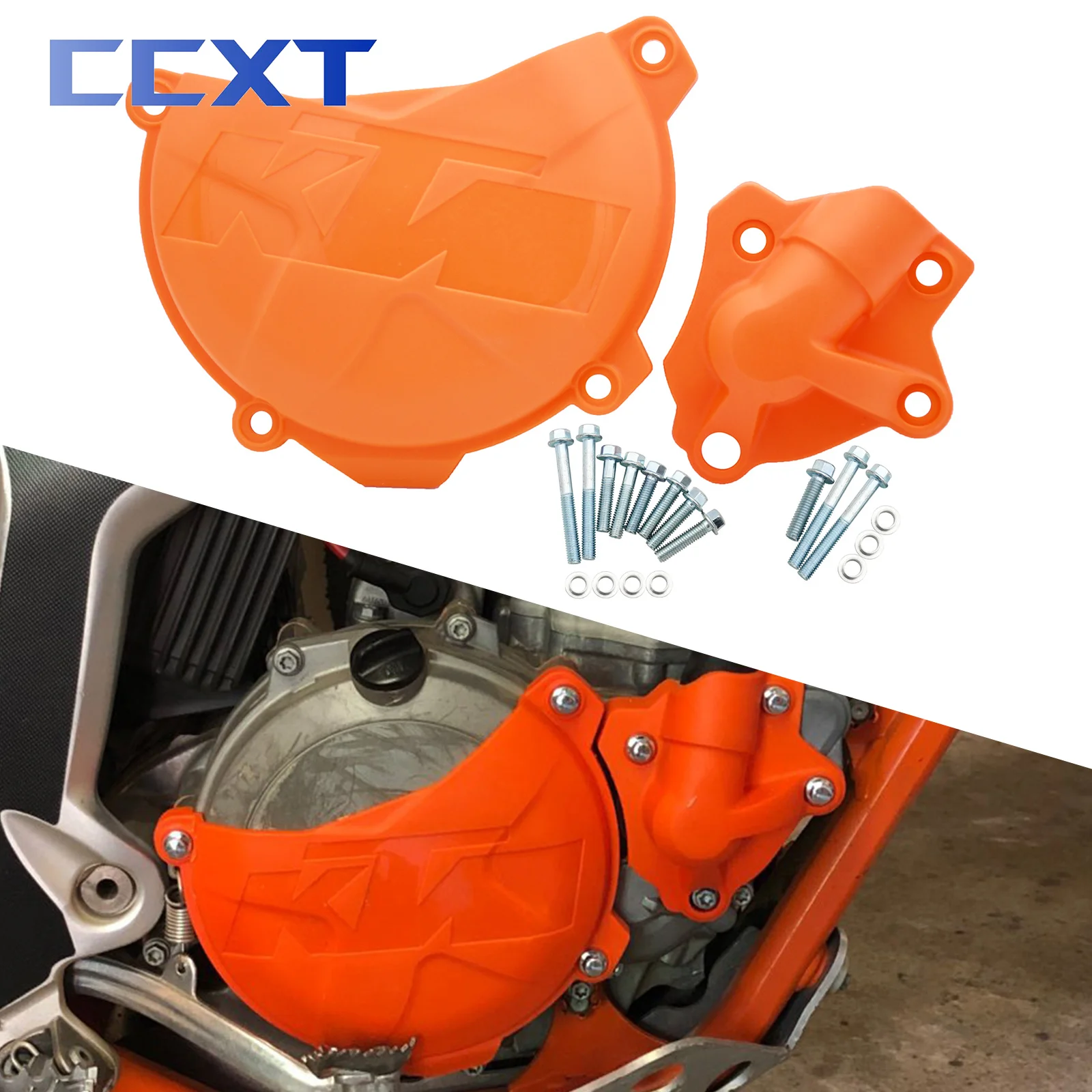 Cubierta De Enganche Rectangular Naranja Para Moto O Remolque – CMT Aluminio Pulido