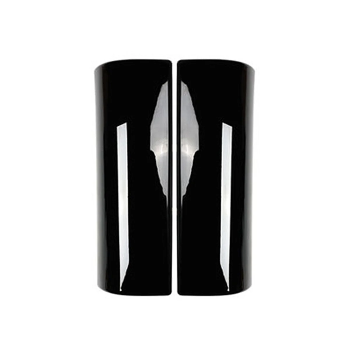 

Car Glossy Black Center Console Armrest Box Panel Cover Trim for Benz