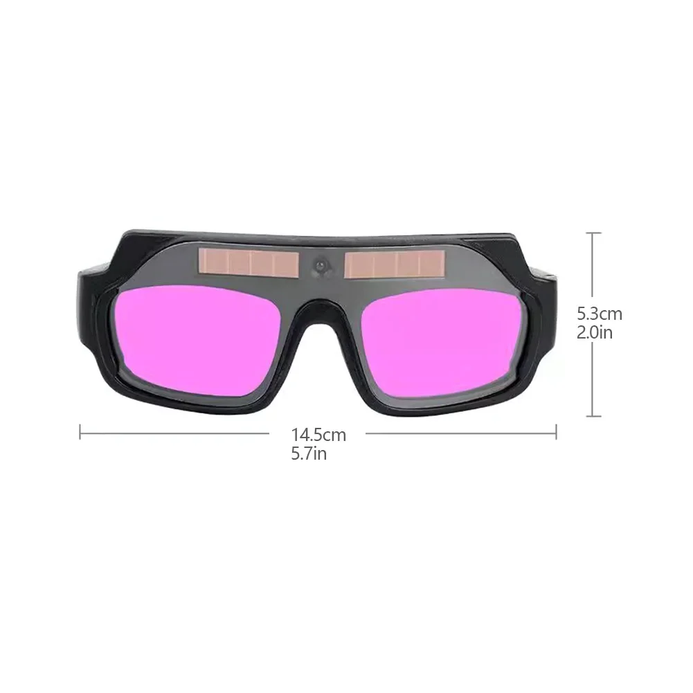 1PC Protective Glasses Solar Automatic Dimming Welding Mask/helmet/welding Cap/welding Lens/eye Mask Filter
