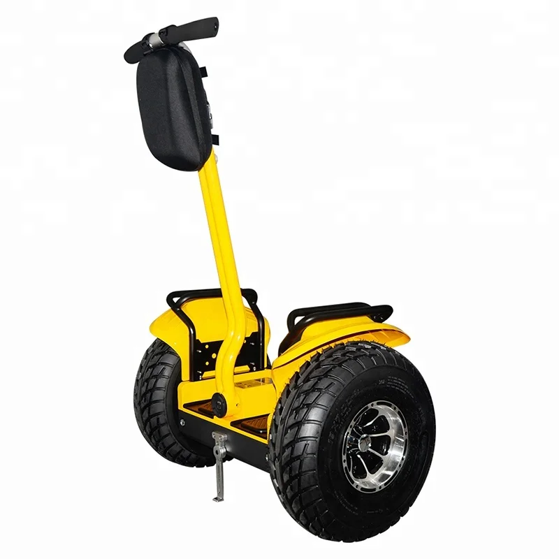 Angelol classical fashion patrol using 19 inch fat tire two wheel self balance electric chariot covered electric scooter