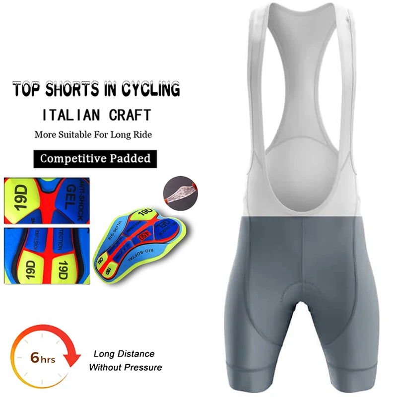 Solid Color Culotte Cycling Man Gel Pants Sports Shorts Clothing Men Mountain Bike Bibs Pro Men's Road Bib Bretelles Maillot Mtb cycling bib shorts cycling shorts