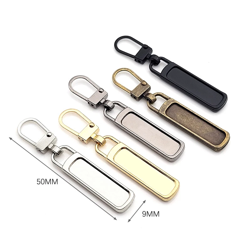 

5pcs Detachable Metal Zipper Pullers For Zipper Sliders Head Zippers Repair Kits Zipper Pull Tab DIY Sewing Bags Down Jacket