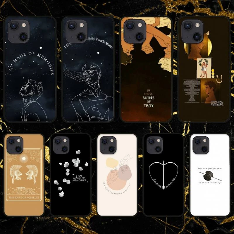 The Song Of Achilles Phone Case For iPhone 11 12 Mini 13 Pro XS Max X 8 7 6s Plus 5 SE XR Shell iphone 12 phone mini case
