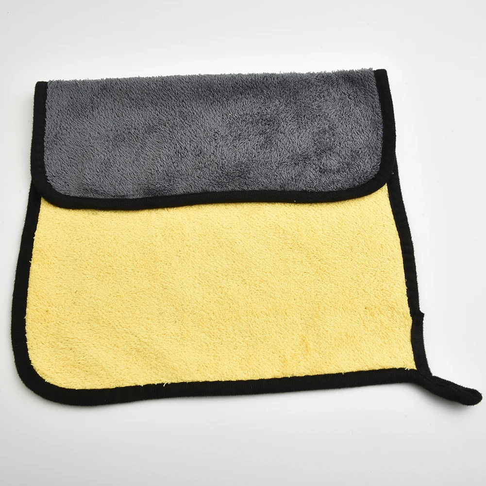 Car Wash Microfiber Towel Car Cleaning Drying Cloth Dish Cleaning Cloth Rag Dry Strong Absorbent Soft Towel Auto Care