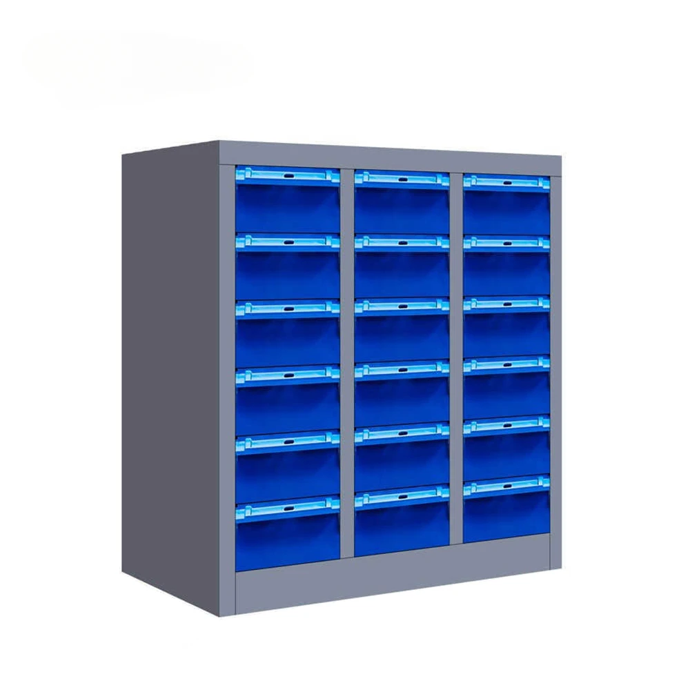 

Fabrication Spare Drawer Cabinet for Parts Storage In Garage Workshop Lockable Metal Tool Cabinet