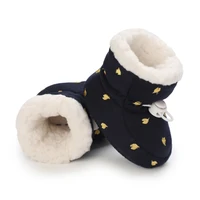 Winter Newborn Baby Cotton Booties Non-Slip Sole Toddler Boys Girls First Walkers Infant Warm Snow Boots 0-18M 3