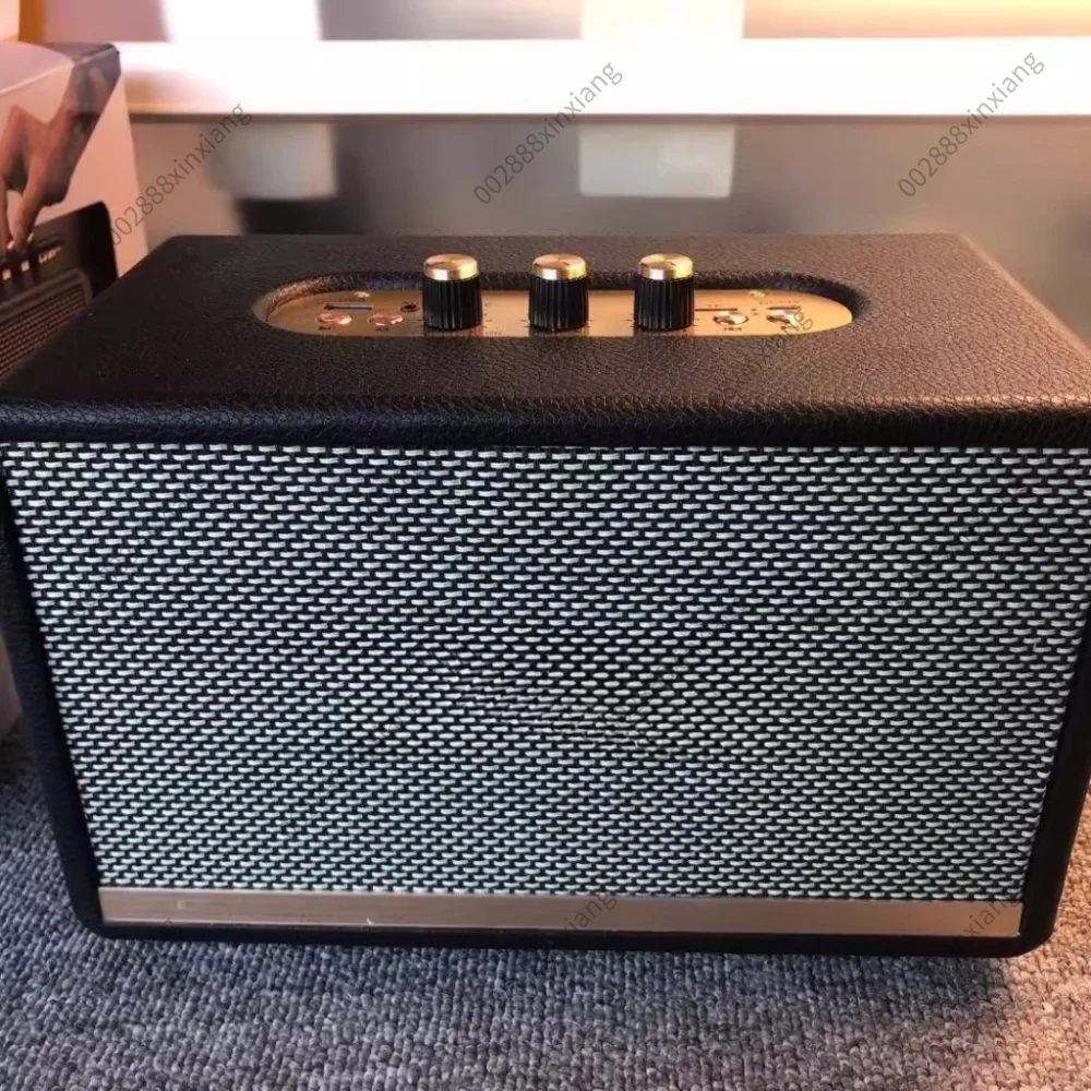 M18 무선 블루투스 스피커 휴대용 레트로 야외 서브우퍼 조정 카드 스피커