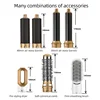 7 in 1 Hair Dryer Hot Air Brush Styler and Volumizer Hair Straightener Curler Comb Negative Ion One Step Hair Dryer Brush 2