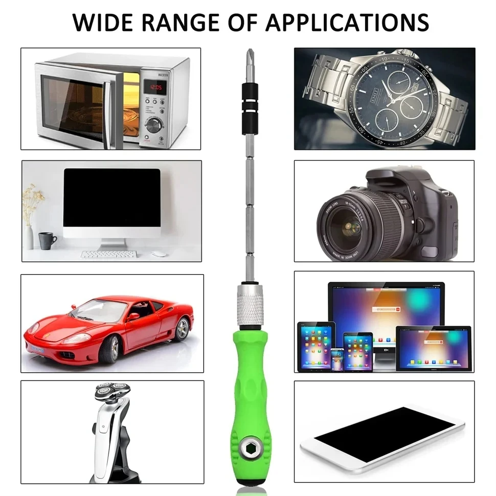 32 in 1 Multifunctional Screwdriver Set Precision Magnetic Phillips Hex Drill Bits for Phone Watch Camera PC Mini Hand Tools 6