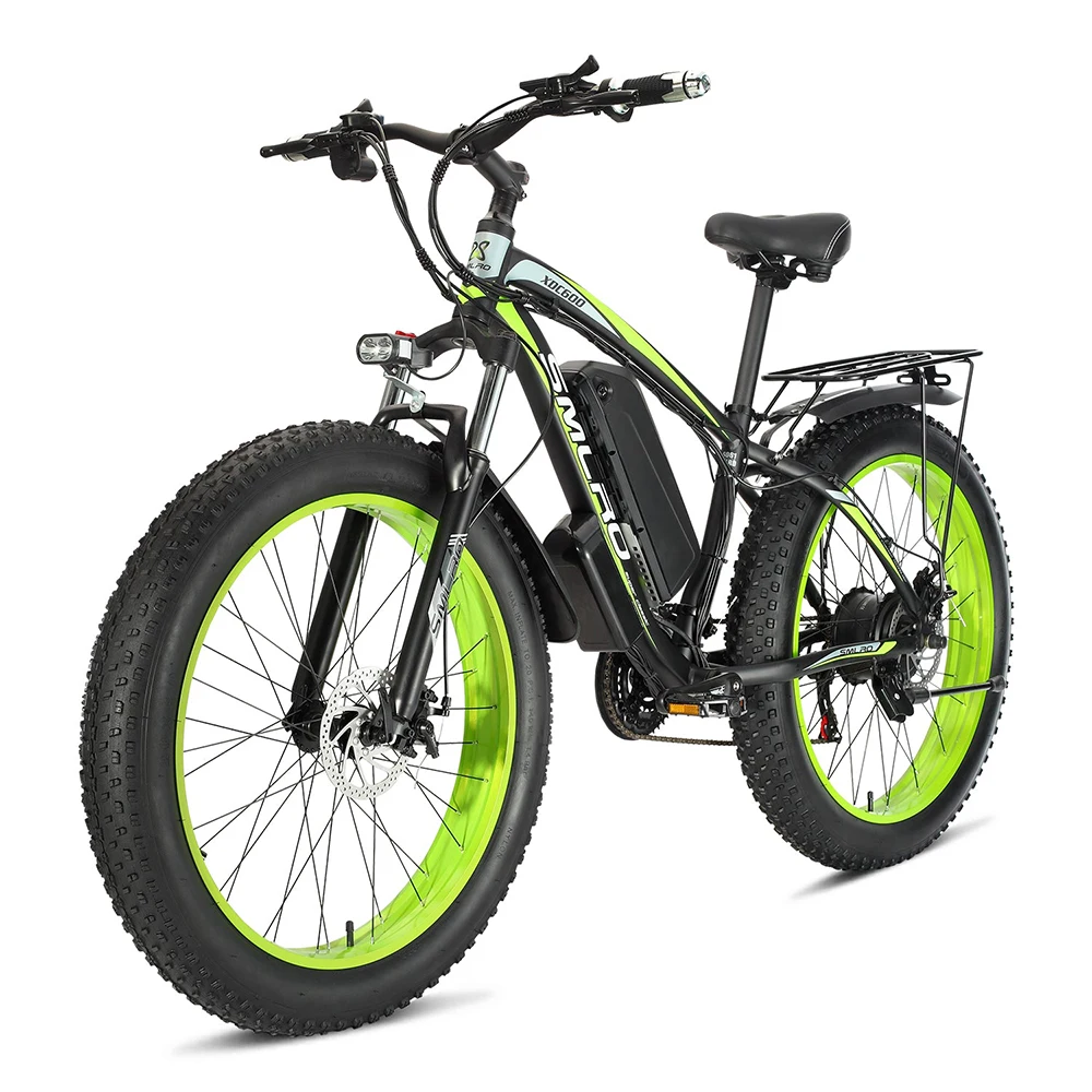 1000W Electric Bike for Adults Ebike 26" x 4.0" Fat Tire 48V 13Ah Removable Battery Snow Beach Adults Electric Bicycles
