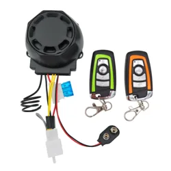 Universal Vibration Alarm with Adjustable Sensitivity and Dual Flashing (032S ZZ)