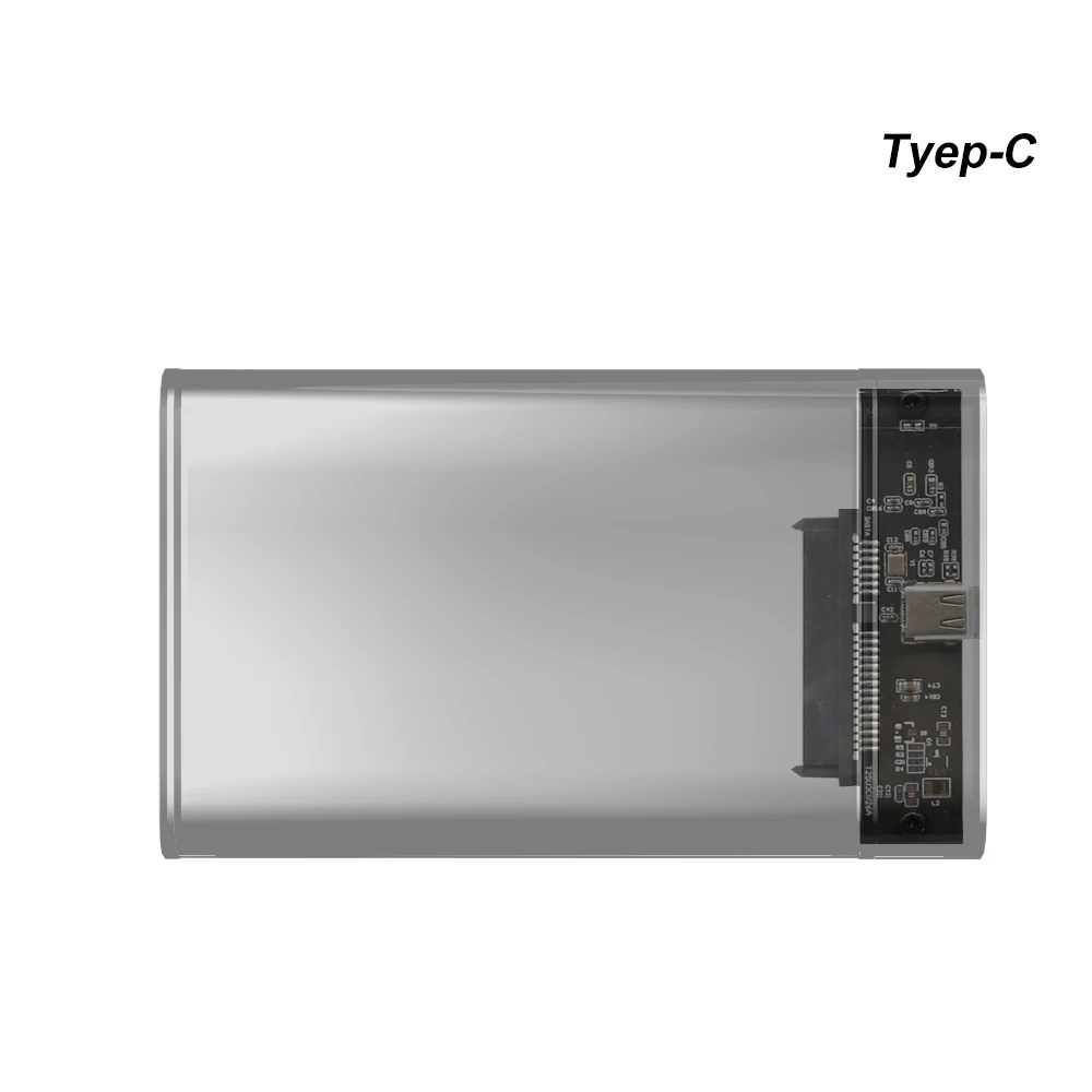 TISHRIC  ϵ ũ ̽, 2.5 ġ SSD HDD ̽, USB 3.0  ̽, Sata to USB C Ÿ ϵ ̺ Ŭ HDD ڽ