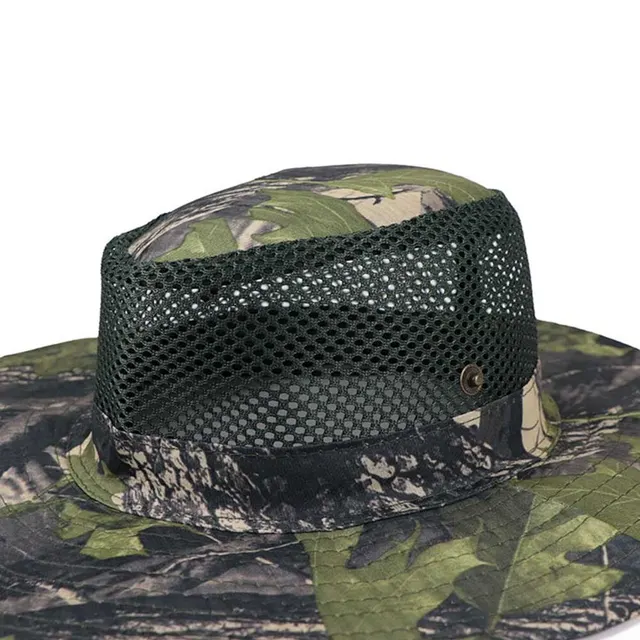 Outdoor Wide Brim Camouflage Sun Hat 4