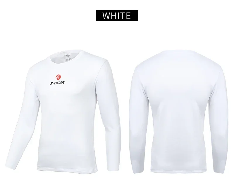 X-TIGER Winter Radfahren Basis Schicht Langarm Warme Fahrrad Unterwäsche Fleece Sport Bike Shirt Für Warm Halten Racing Fahrrad Shirt – Detail 9