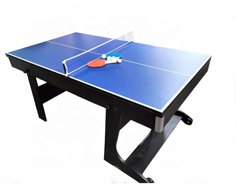 5ft 6ft Small Folding Snooker Billiard Table MDF Cheap Indoor Foldable Home Pool Table for Kids