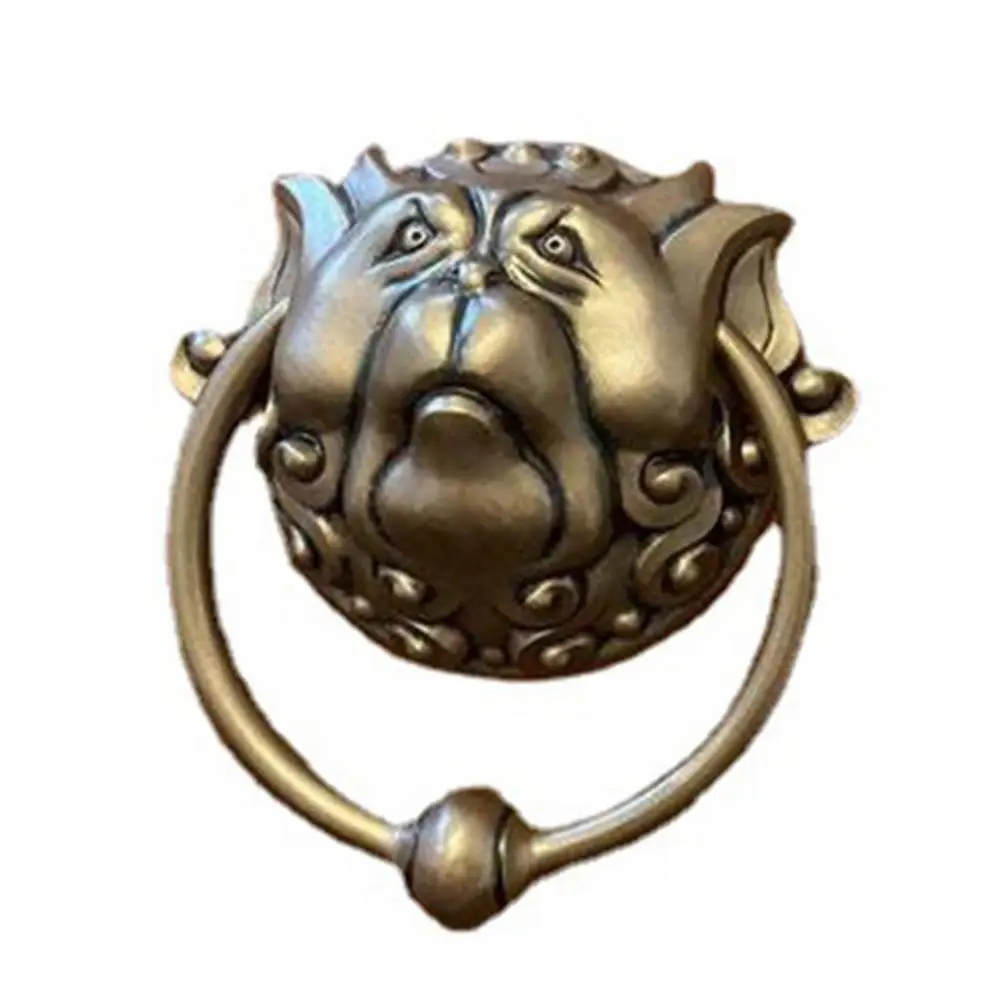 Description Picture 6 of itemDoor Knocker Vintage Vivid Resin Dragon Wall Hanging Door Handle Door Decor Mouth Gate Handle Ring For Any Door
