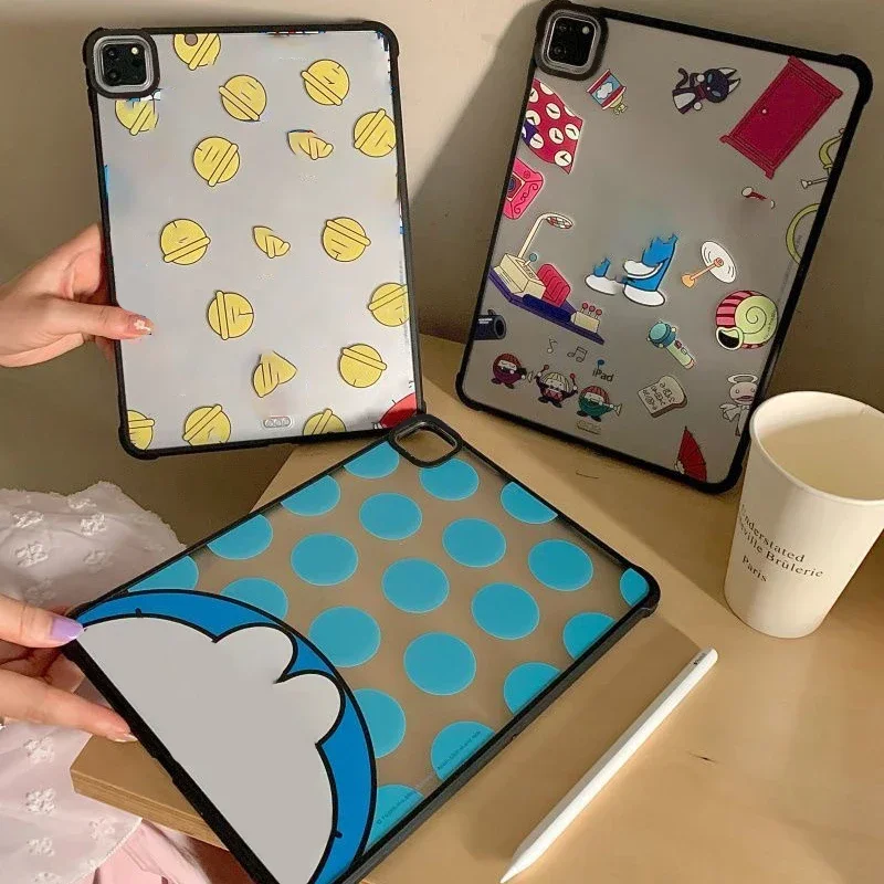 

Classic Cartoon Acrylic IPad Case for IPad Air 4 Air 5 10.9inch IPad Pro 2020 2021 2022 11inch 12.9inch Protective Cover Shell