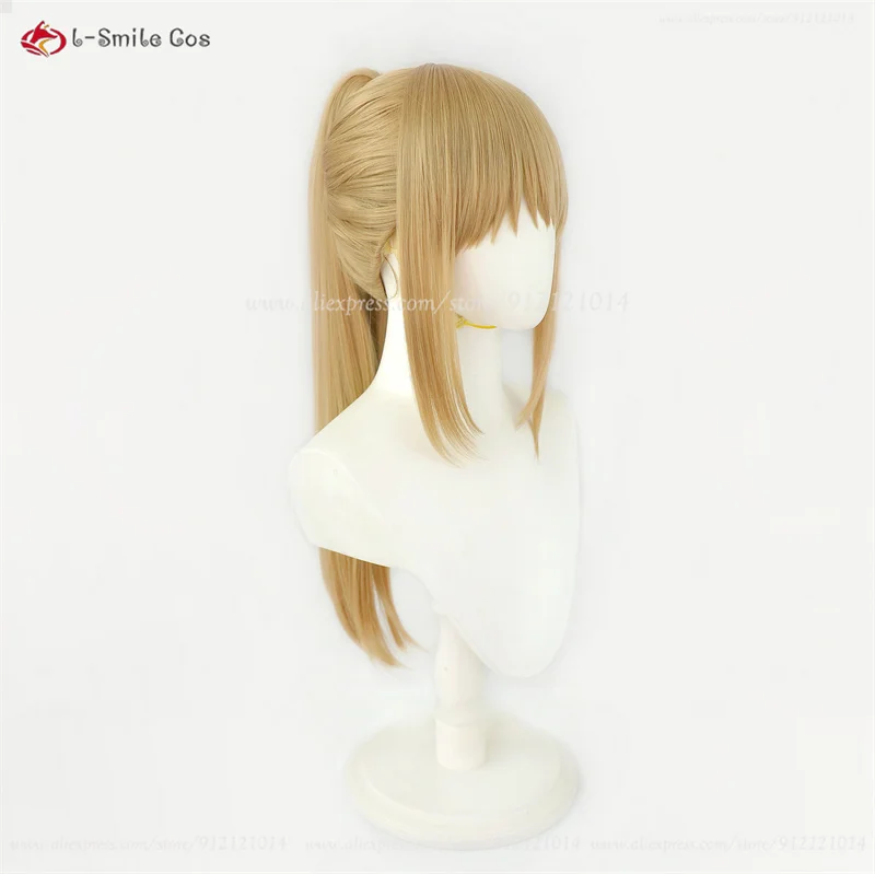 Okita Sougo Cosplay Perücke 70cm/32cm Light Linen Brown, hitzebeständig, Synthetik 19 Okita Sougo Cosplay Perücke 70cm/32cm Light Linen Brown, hitzebeständig, Synthetik 8