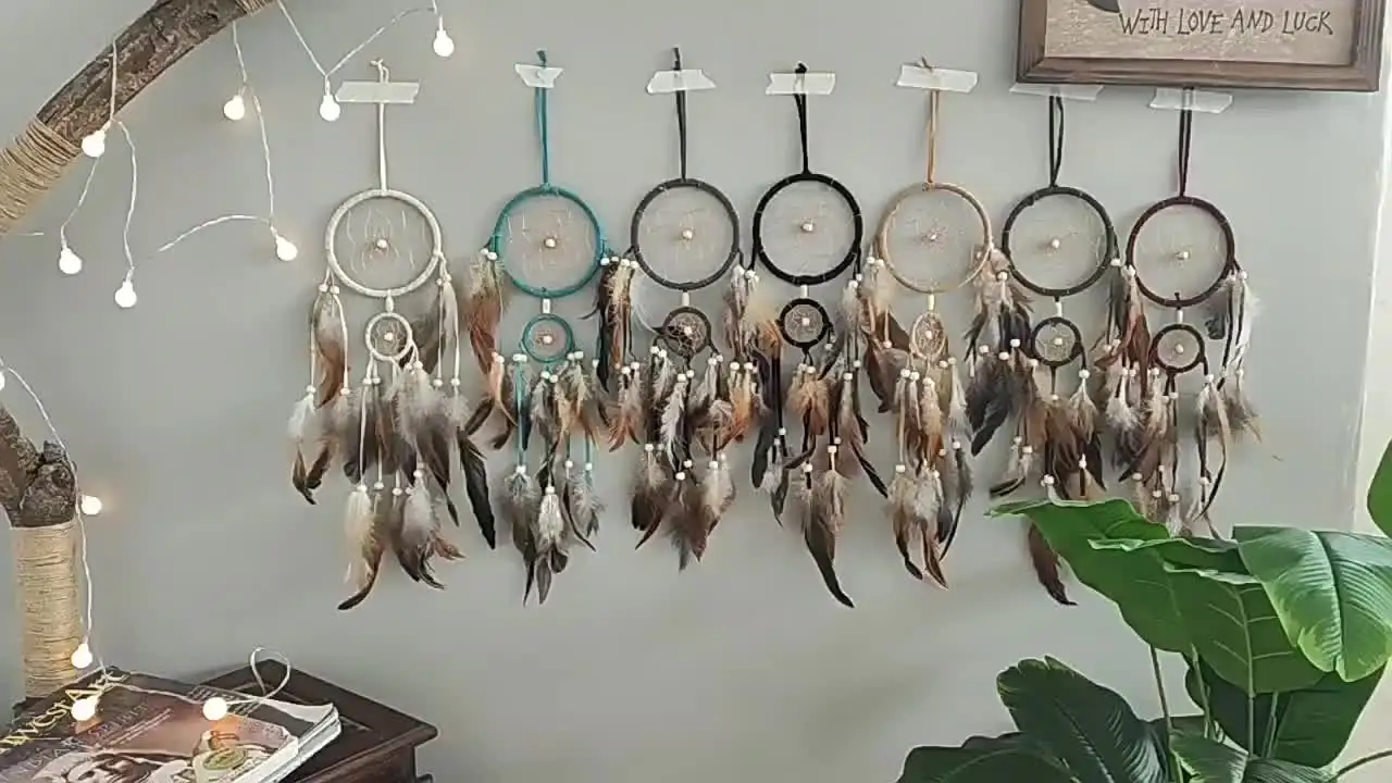 Acchiappasogni a forma di centrino, decorazione da parete extra large, decorazione da sopra il letto, testiera boho, decorazione per la casa boho, regali per le feste - Italia