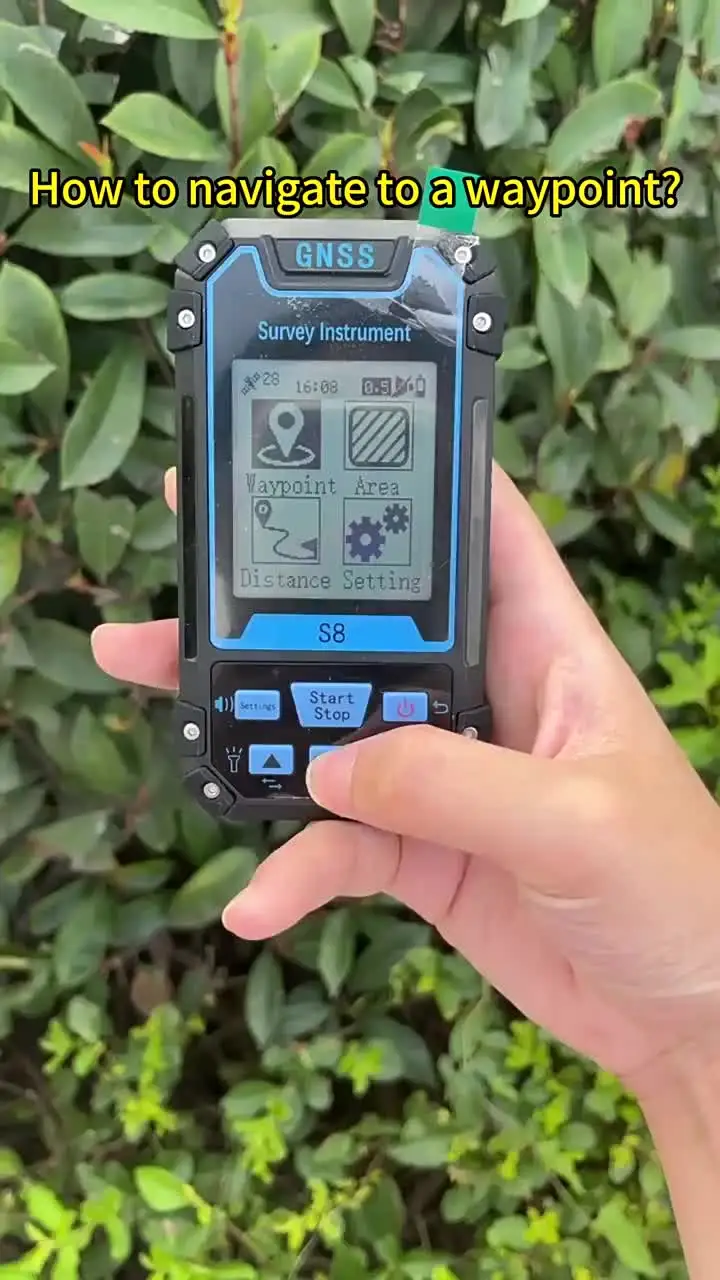 S8 Land Meter GPS Обзор GNSS Прибор для измерения площади Измеритель расстояния наклона в