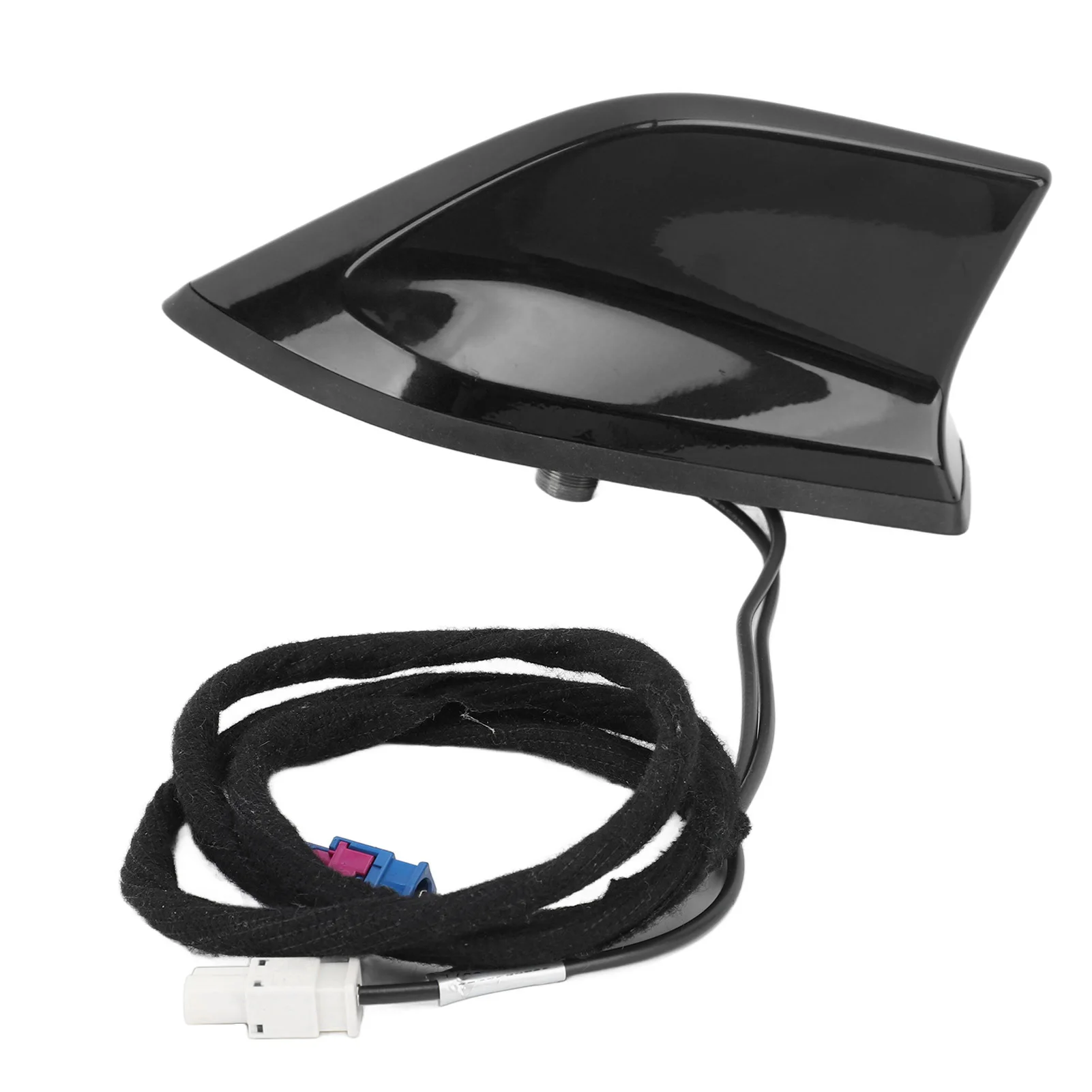 1PC 상어 지느러미 안테나 282069033 - Kadjar HLA3/HLA6/HLNC/HLMR 검정색 내구성을 위한 고성능 지붕 라디오 신호 공중
