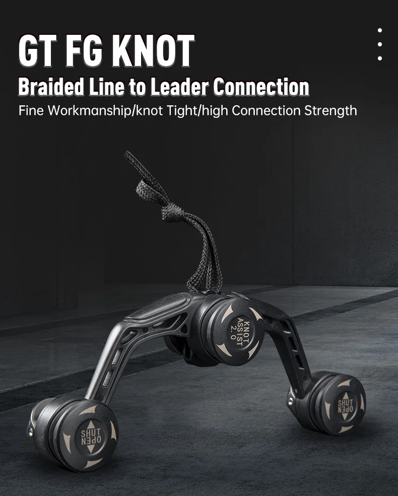 Leydun Angel werkzeuge gt fg pr Knotter Assist Line Leader Verbindung Knoten maschine Spulen wickler Linien Draht Japan Knoten Werkzeug – Detail 1