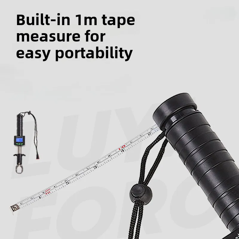 Led Electronic Digital Fishing Lip Grabber Fish Clip Holder Tackle Grip Gripper Pliers Tool with Scale 25KG Ruler Waterproof