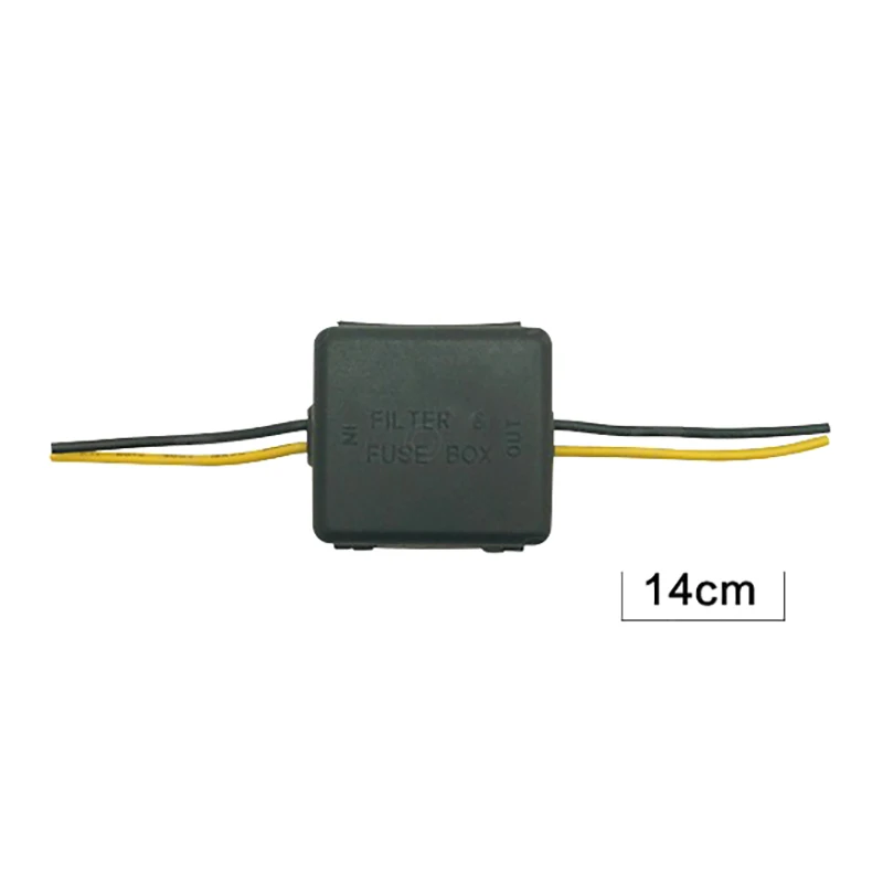 Car Power Signal Filter Anti-interference Stereo Radio Audio Relay Capacitor Power Filter Accessories