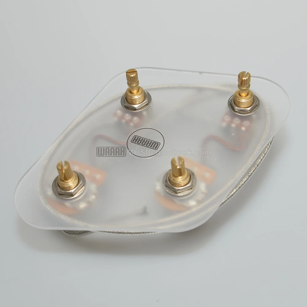 E-Gitarre 2T2V Prewired Loaded Gitarre Kabelbaum Kit 500K Töpfe für LP E-Gitarre – Detail 1