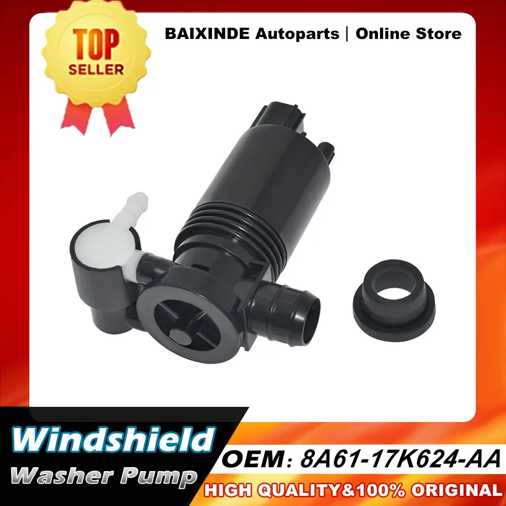 

OEM 8A61-17K624-AA / AB 1514079 Front Rear Windshield Wiper Washer Pump For FORD Fiesta VI Hatchback 2008-2015 New Accessories