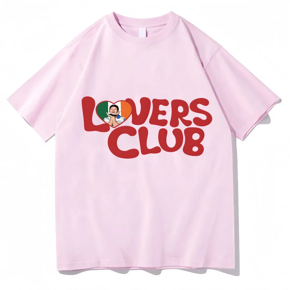 Oversized T Shirt Niall Horan Hello Lovers Club Summer Short Sleeve T-shirts Streetwear Hip Hop Graphic Tops Printing Tee-shirt