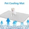 Colchoneta refrigerante para mascotas, ideal para el verano.