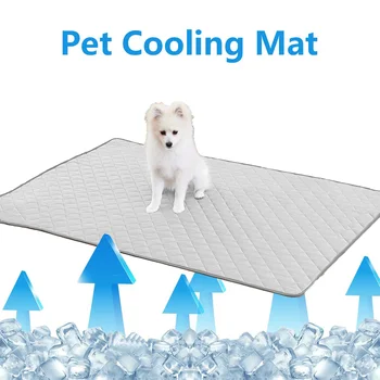 Colchoneta refrigerante para mascotas, ideal para el verano.