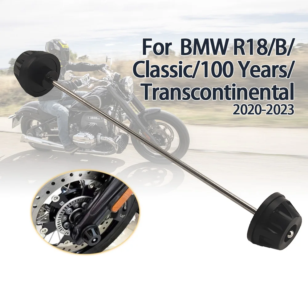 

Fit For BMW R18 2020 2021 2022 Front Axle Fork Wheel Protector Crash Slider R 18 Motorcycle Accessories
