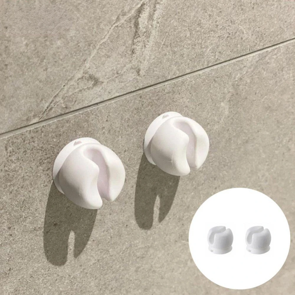 Simple Silicon Toothbrush Holder 2/4Pcs With Suction Cup Wall Mounted Tooth Brush Storage Organizer Rack Bathroom Accessories