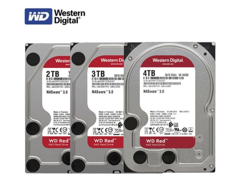 Western Digital Wd Red Nas Hard Disk Drive 2tb 3tb 4tb 5400 Rpm Class Sata 6 Gb S 256 Mb Cache 3 5 Inch For Decktop Nas Portable Hard Drives Aliexpress