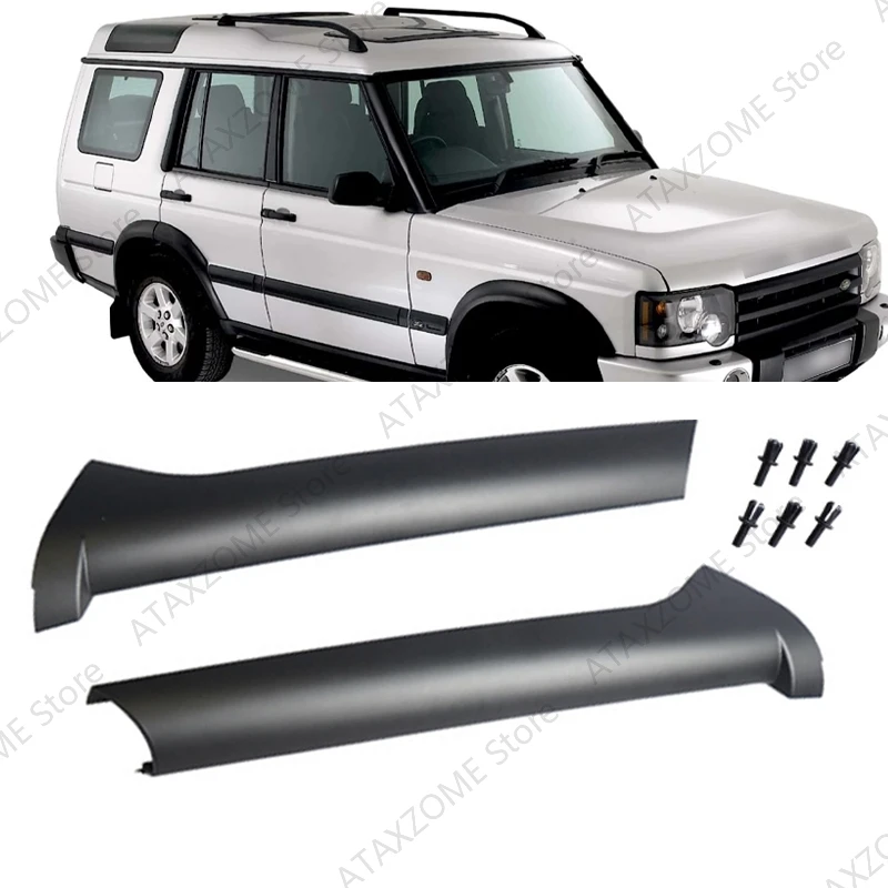 랜드로버 디스커버리 2 용 윈드스크린 필러 트림, 외부 몰딩, A-필러 교체, 1999-2004, DCB500060PMA, DCB500070PMA