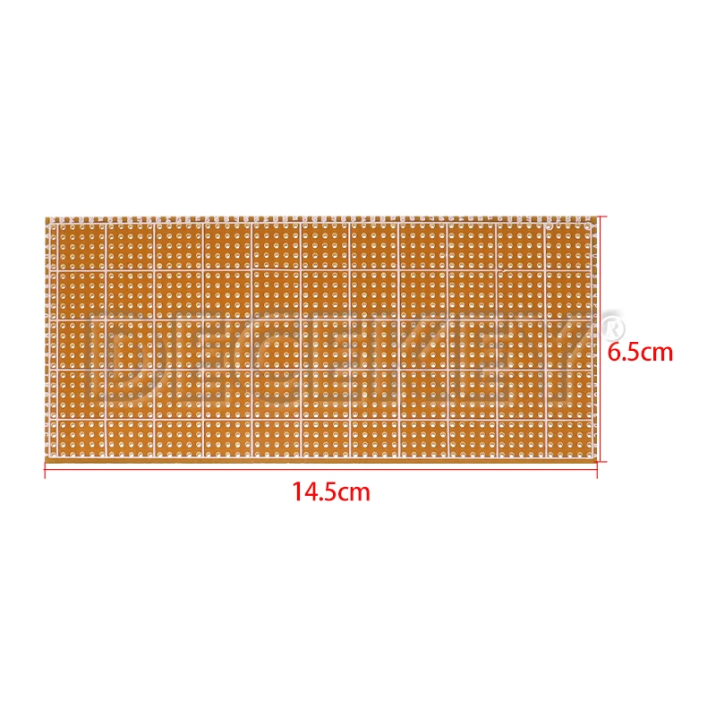 6.5x14.5cm PCB 프로토타입 보드 단면 PCB 프로토보드 DIY Arduino용 범용 실험 매트릭스 회로 보드