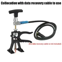 No Putty Sheet Metal Dent Puller with Base 360° Rotary Handle Small Leveling Bar Lifter Accurate Nylon Car Body Fine Repair Tool