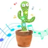 Sing And Dance Cactus Electron Plush Toy Soft Plush Doll Babies Cactus That Repeat What You Say Voice Interactive Bled 3