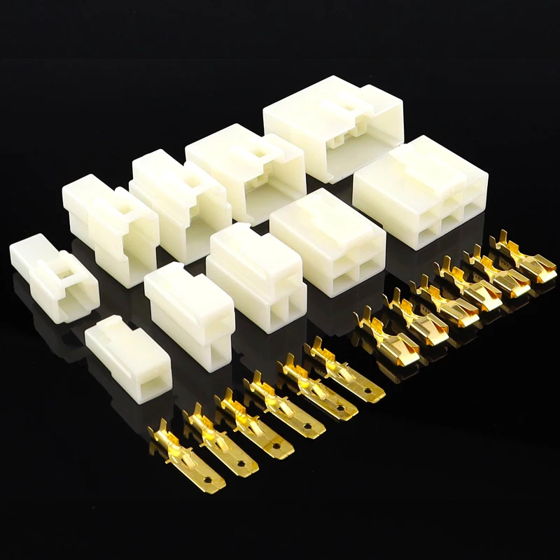 1Set 6 3mm 1 2 3 4 6 8 12P 14 pin Automotive 6 3 connettore jpg 1set-6-3mm-1-2-3-4-6-8-12p-14-pin-automotive-6-3-connettore-jpg