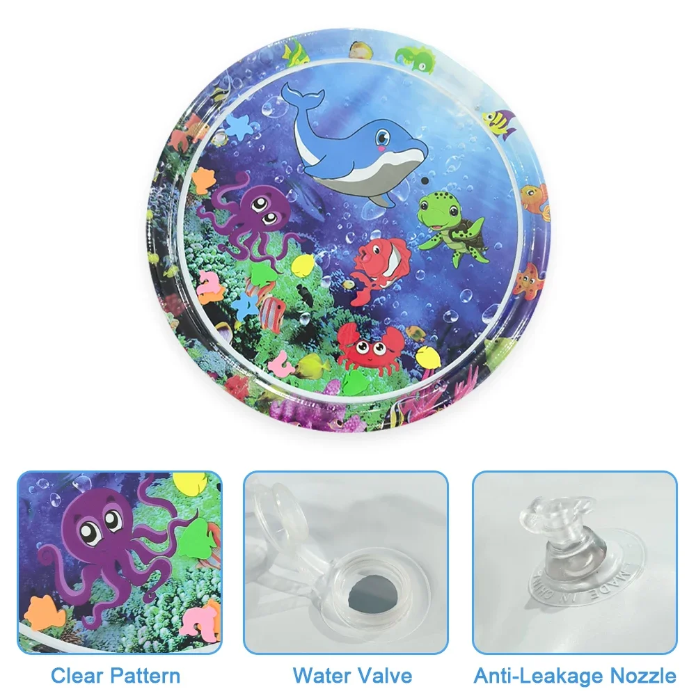 Inflatable Octopus Baby Water Mat 3