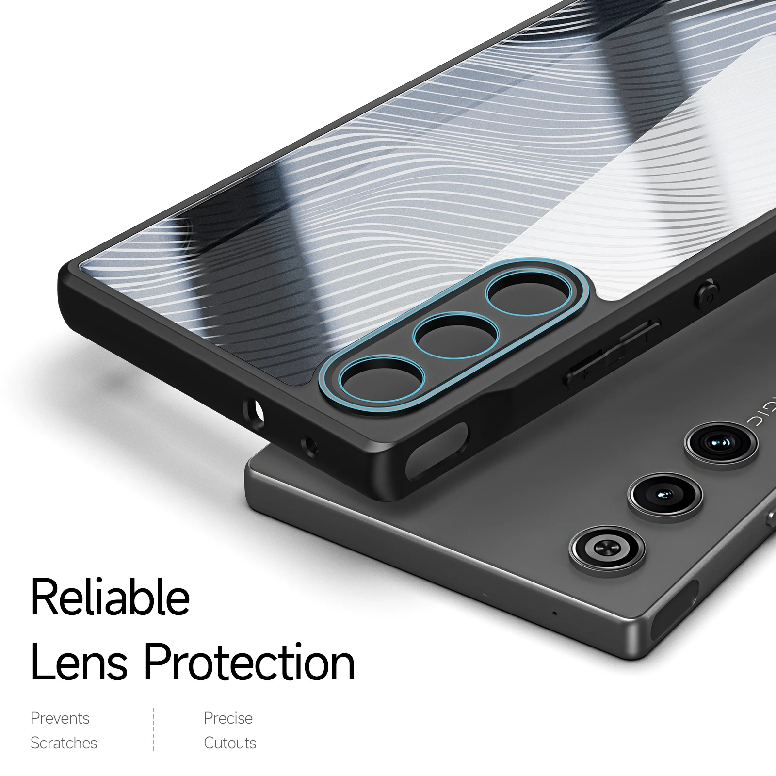 DUX DUCIS Transparent Anti-Drop TPU+Acrylic Phone Case with Airbag Cushioning