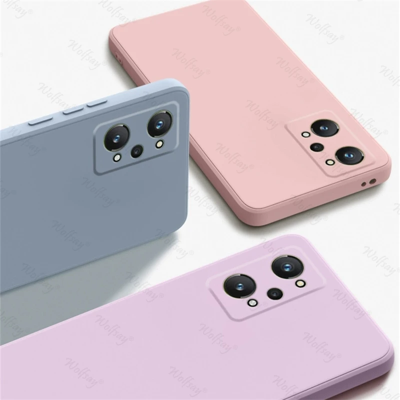 Custodia Candy Per Realme Gt 2 Pro Custodia Custodia In Silicone Liquido Originale Per Realme Gt2 Pro Cover Per Realme Gt 2 Pro 5G Rmx3301 Rmx3300