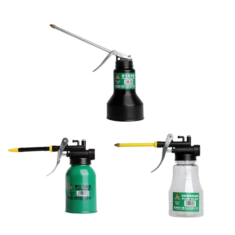 

Oiler Can Manual Oiler Portable Oil Pot Can Oiler for Motorcycles Drosphip